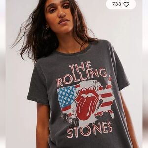 Nwt Junk Food Rolling Stones America Tee